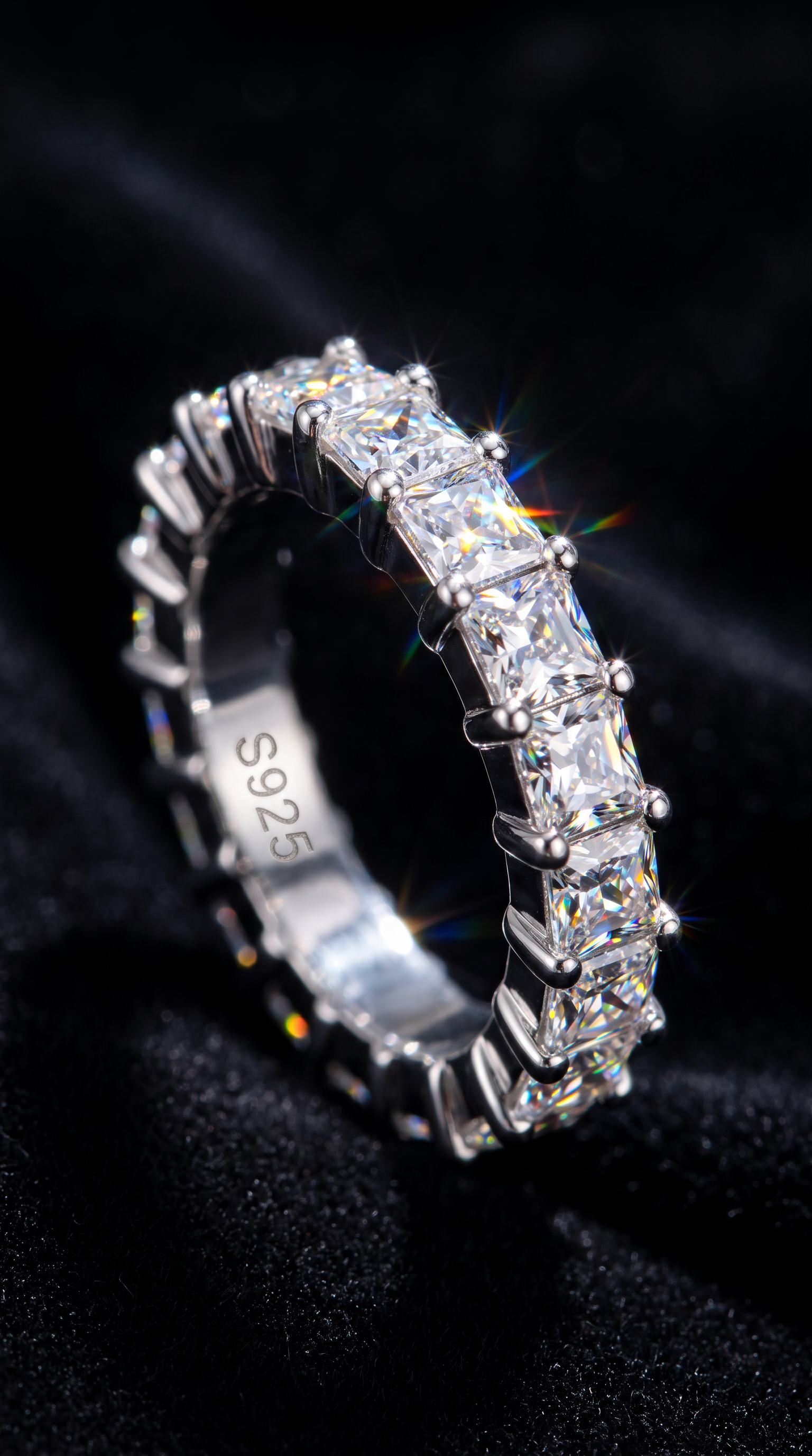Glacier Eternity Ring