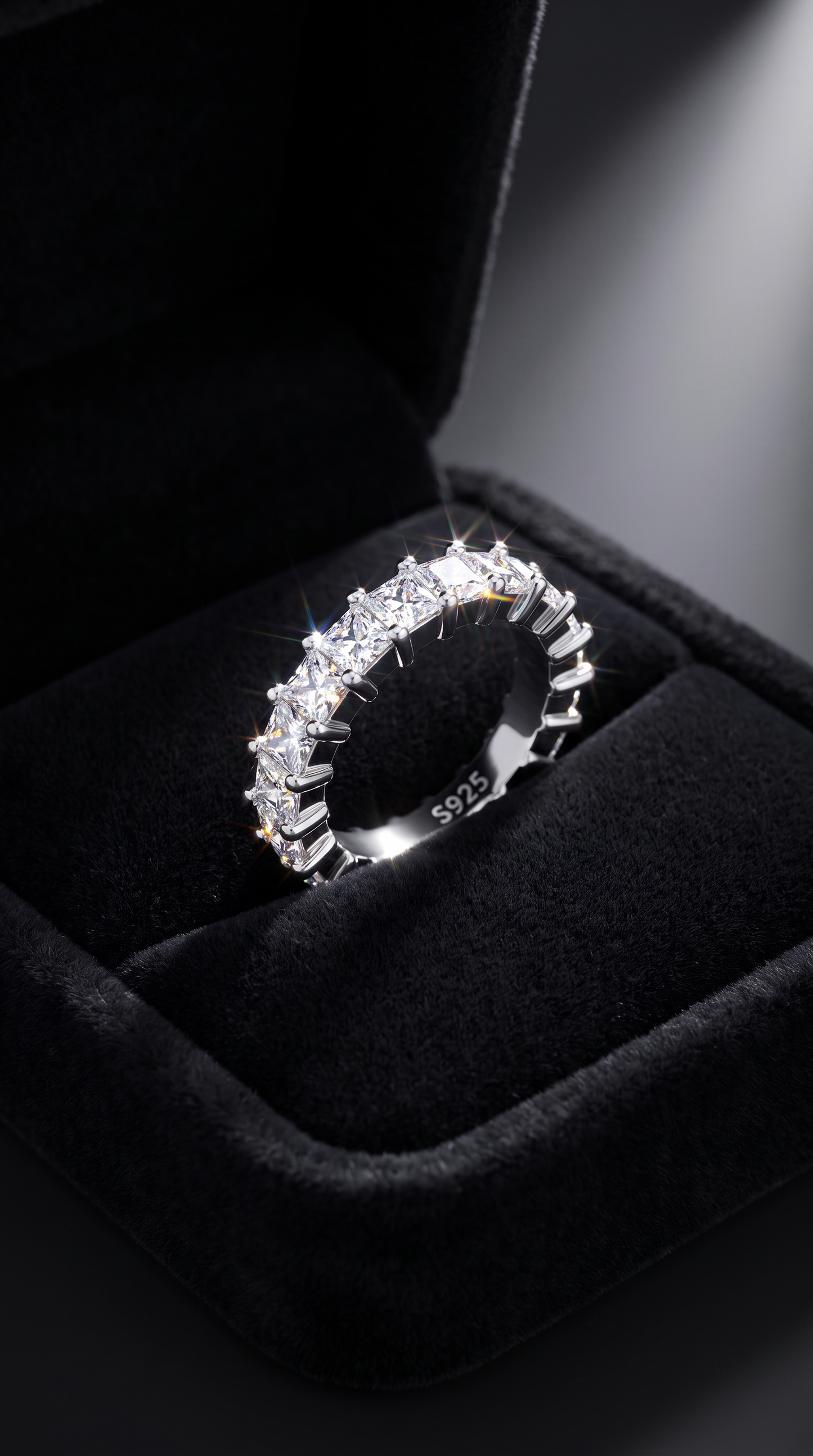 Glacier Eternity Ring