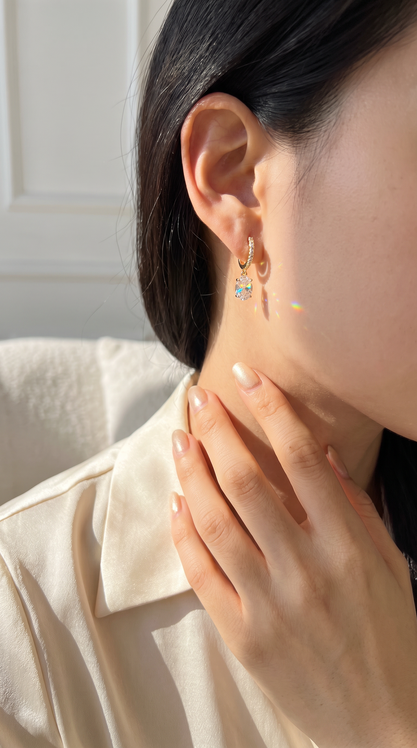 Graceful Sway Earrings Gold