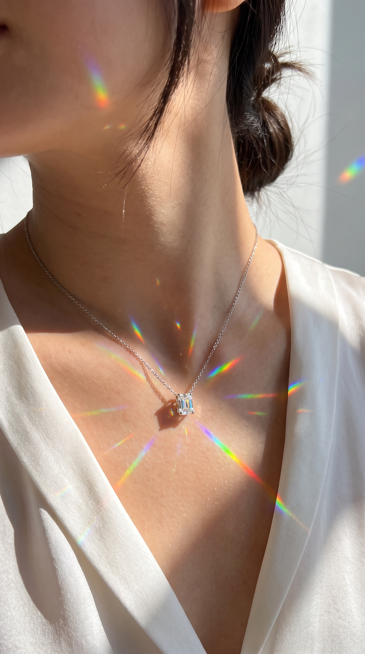 Iceberg Radiance Necklace