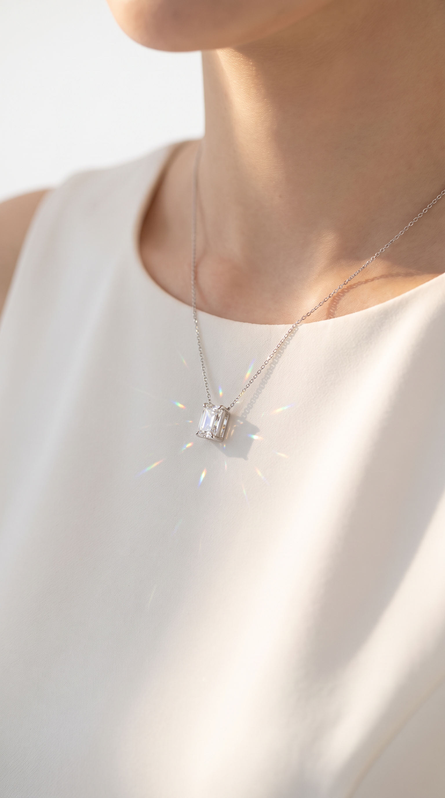 Iceberg Radiance Necklace