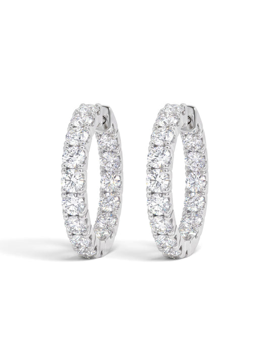 Infinite Sparkle Hoops