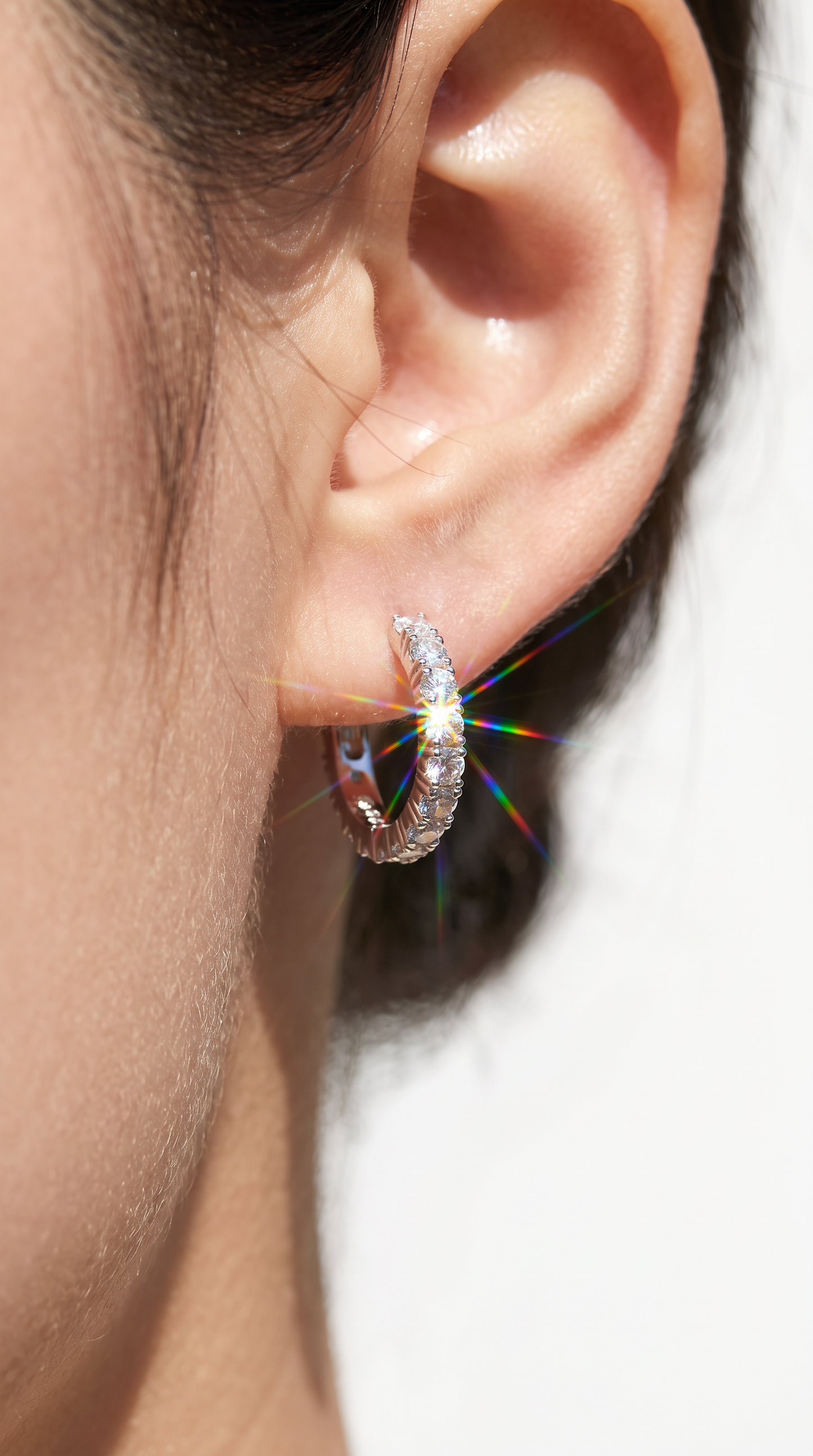 Infinite Sparkle Hoops