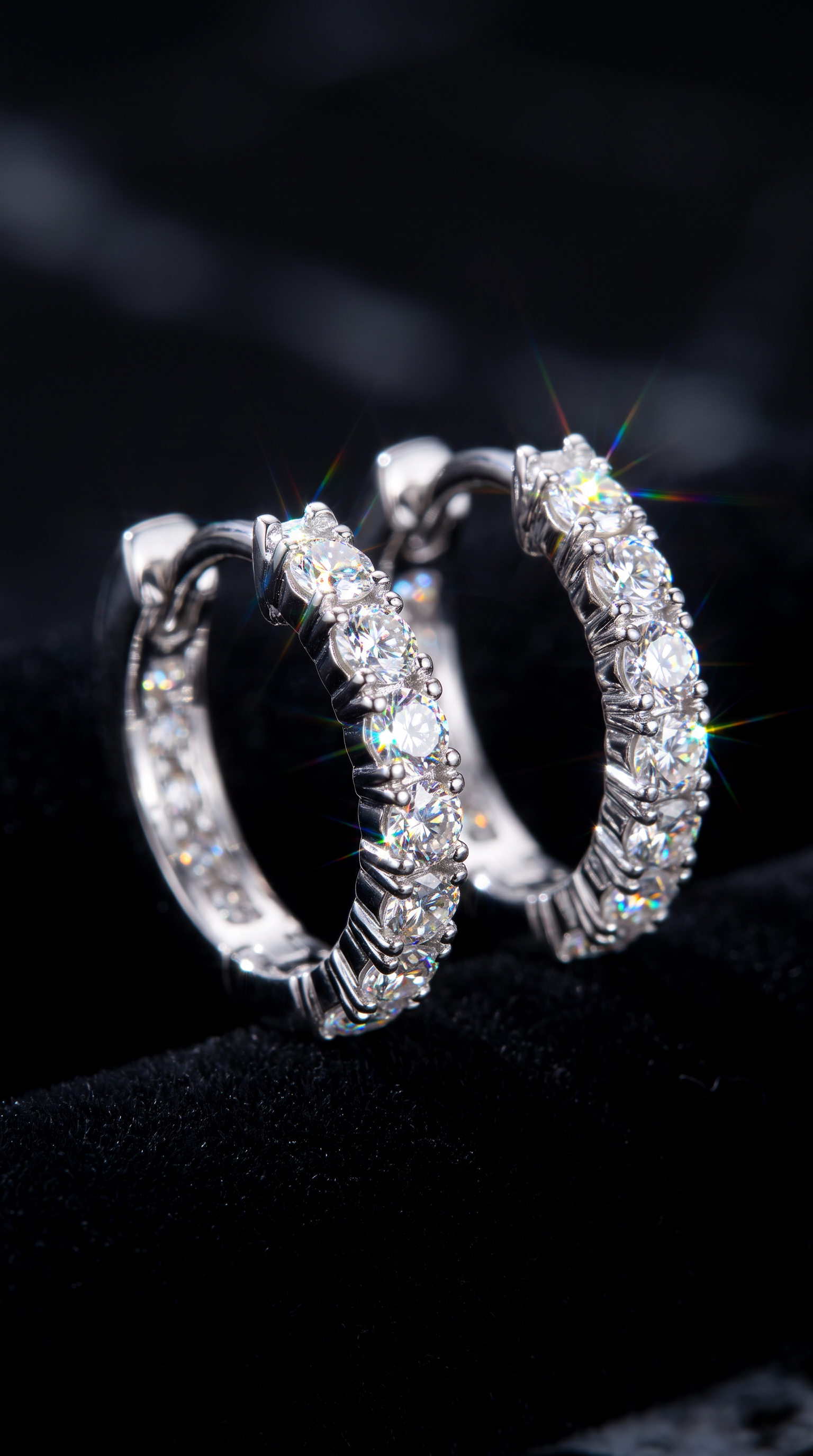 Infinite Sparkle Hoops