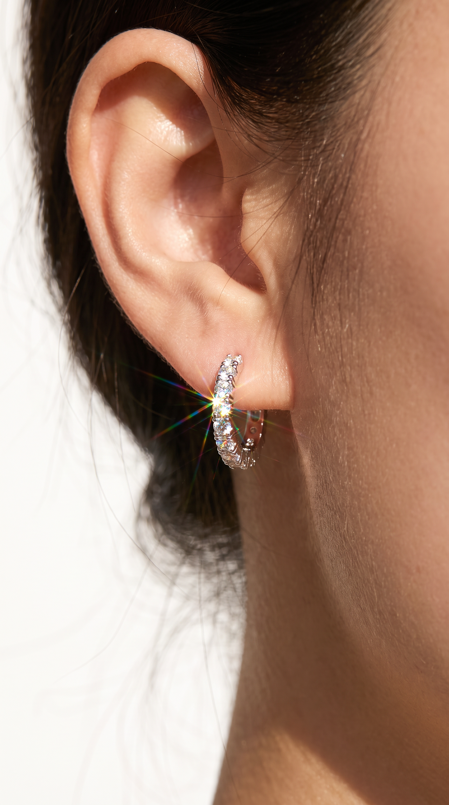 Infinite Sparkle Hoops