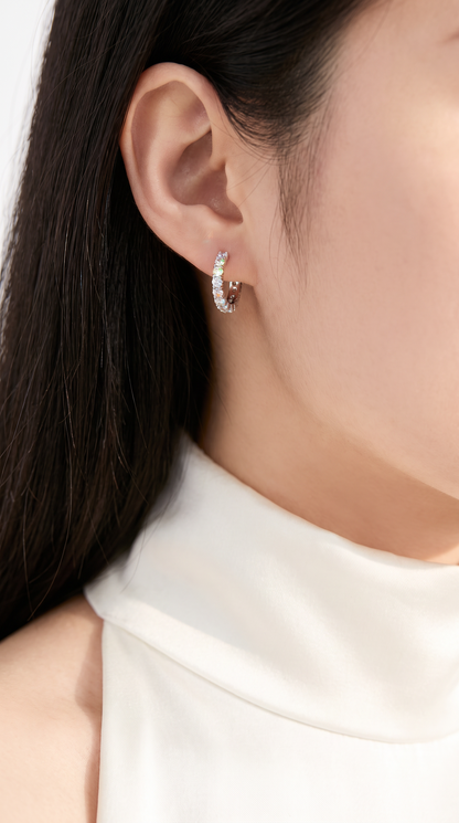 Infinite Sparkle Hoops