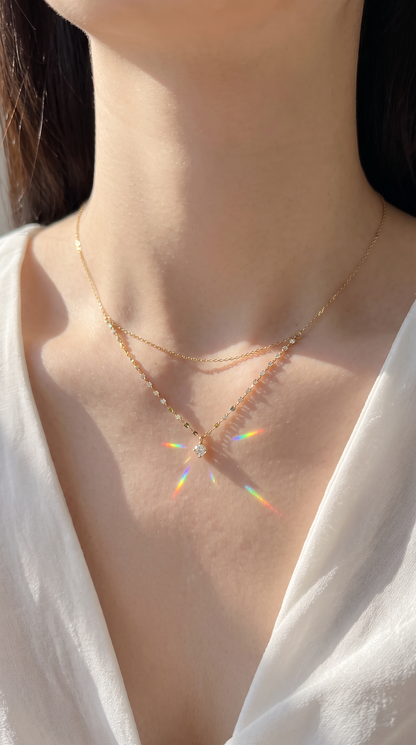 Layered Elegance Necklace Gold