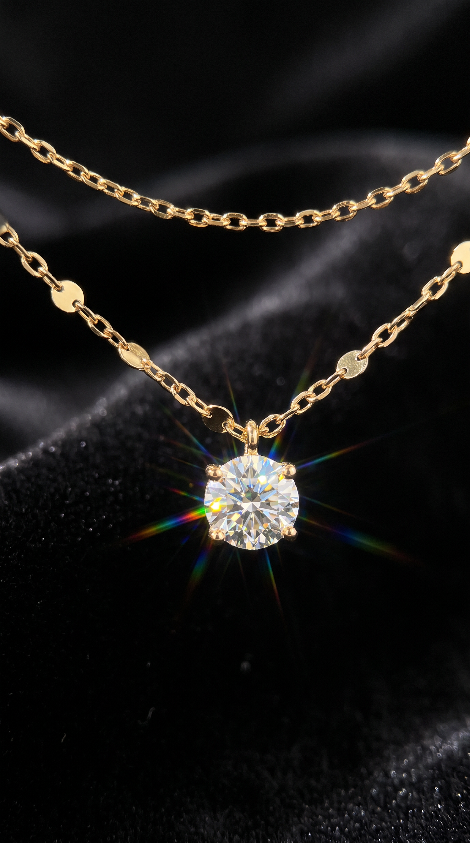 Layered Elegance Necklace Gold