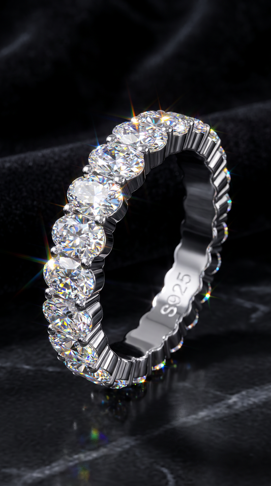 Luna Eternity Ring