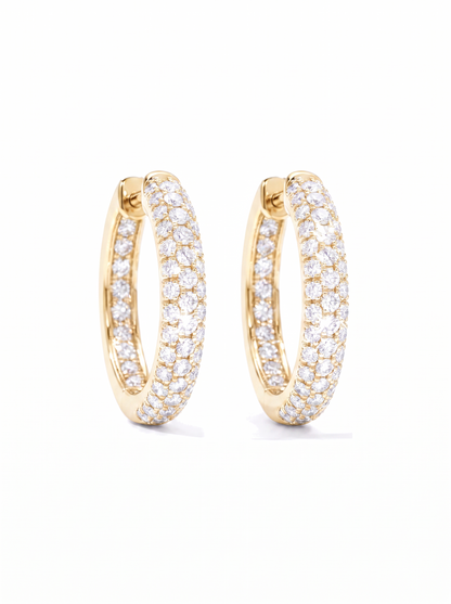 Milky Way Hoops Gold