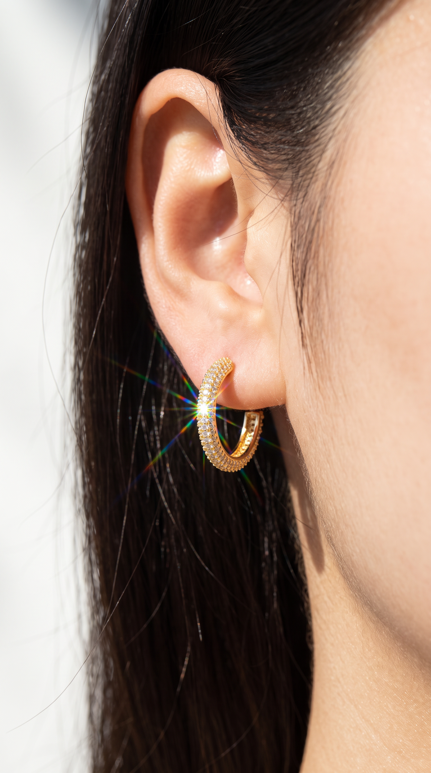 Milky Way Hoops Gold