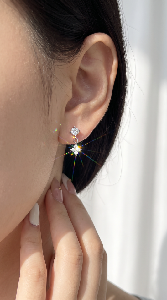 Night Sky Drop Earrings