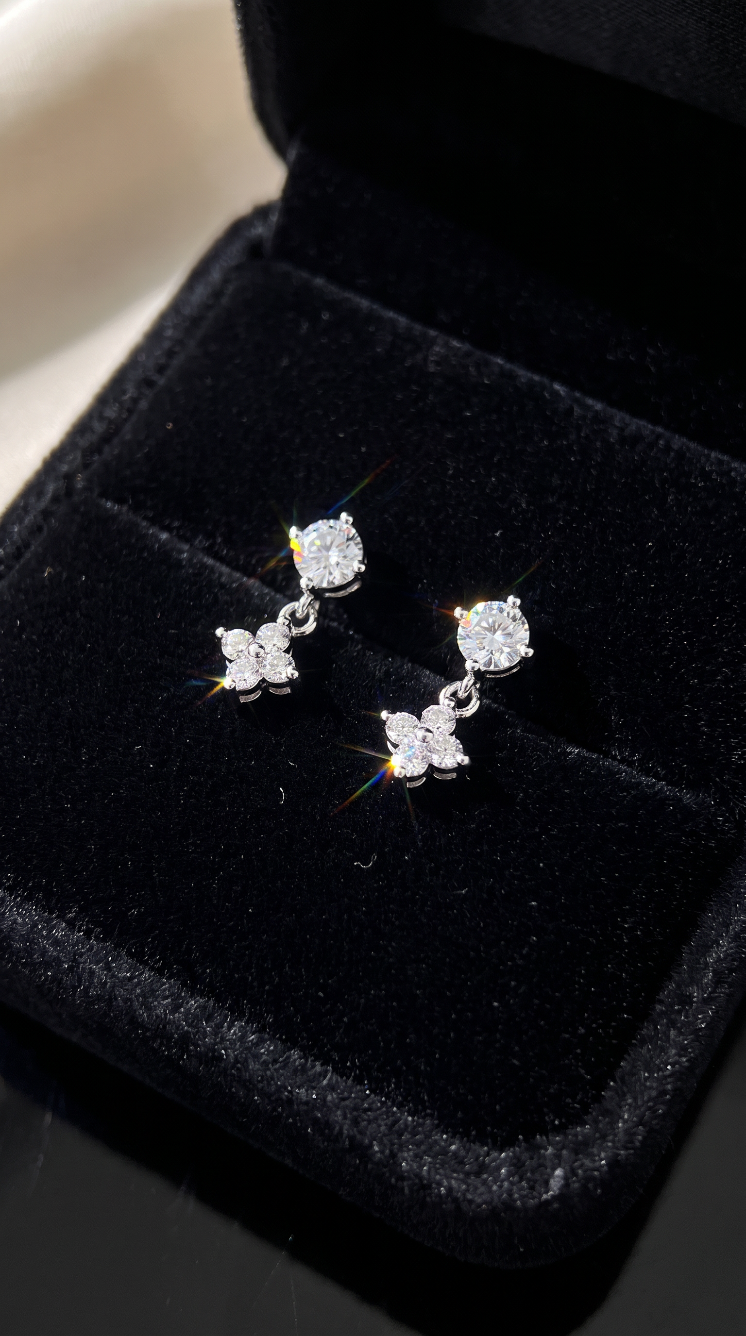 Night Sky Drop Earrings