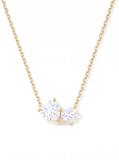 Perfect Pair Necklace Gold