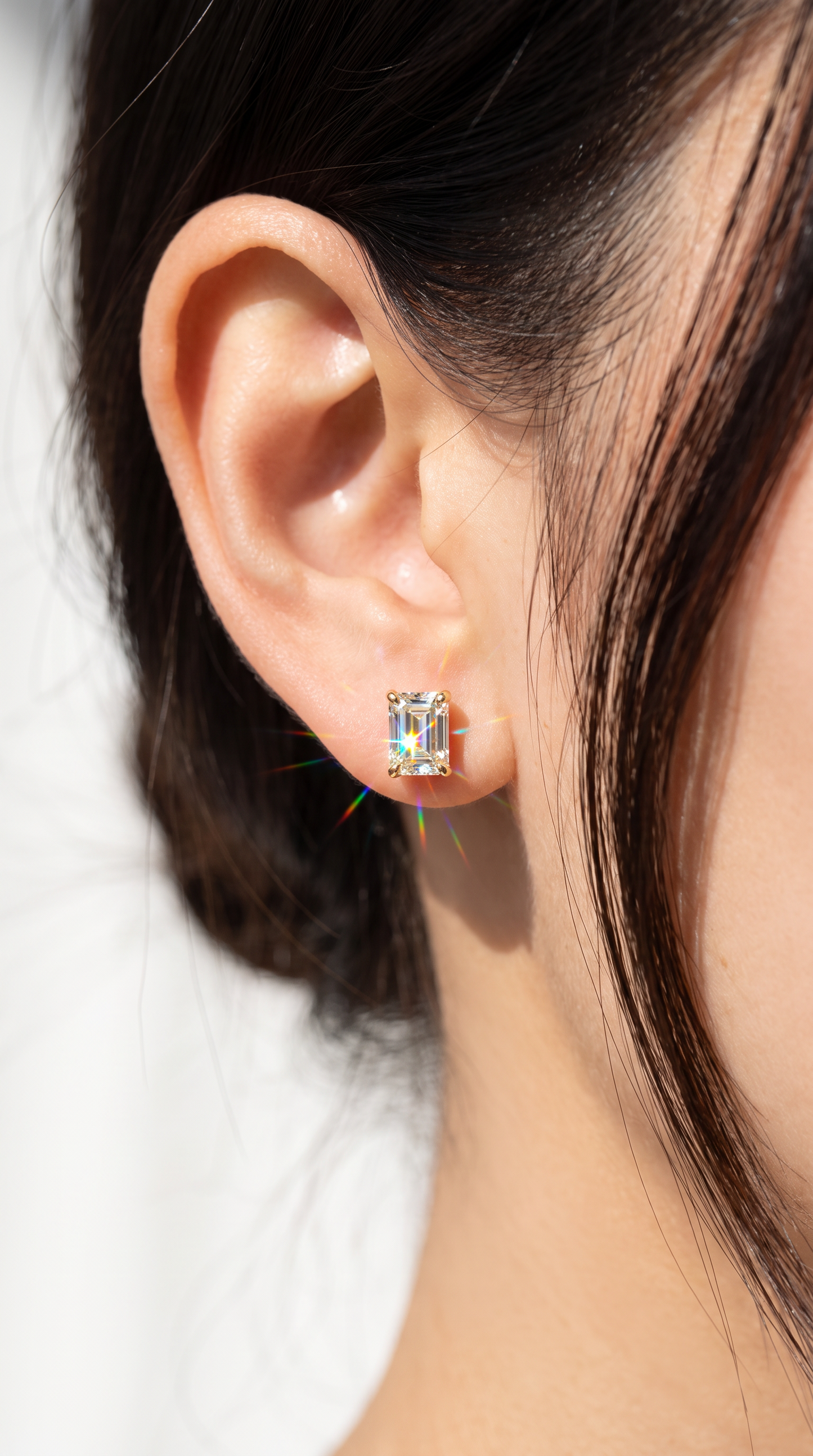 Polar Ice Earrings Gold