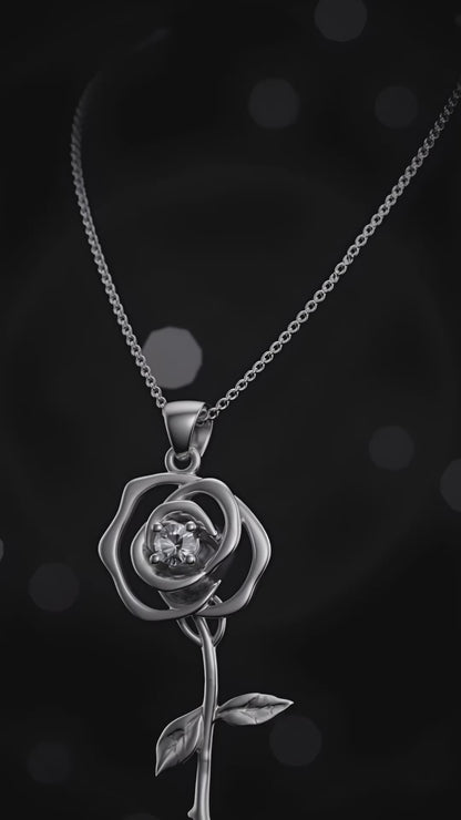 Romantisk Rosett Halsband