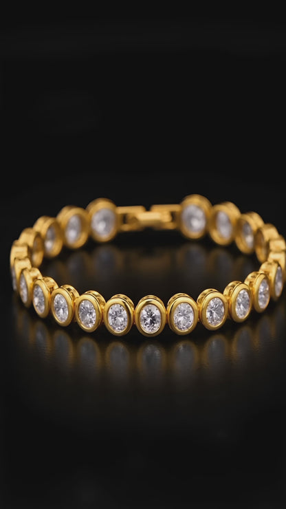 Gilded Eternity Bracelet