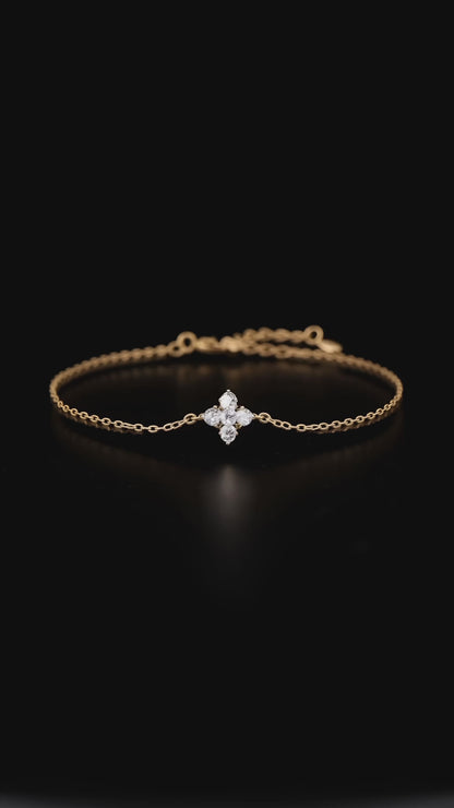 Lover's Leaf Bracelet