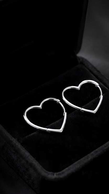 Devotion Heart Earrings