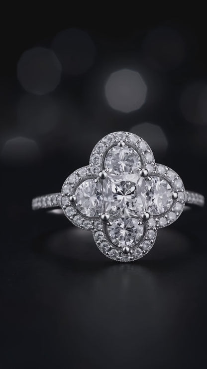 Clover Elegance Ring