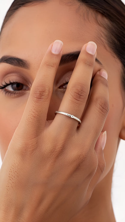 Funkelnder Flüster-Ring