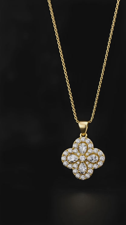 Cosmic Clover Necklace