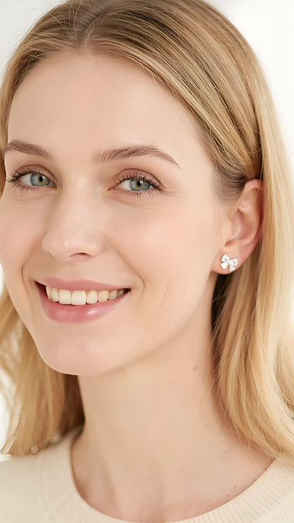 Bowtie Brilliance Earrings