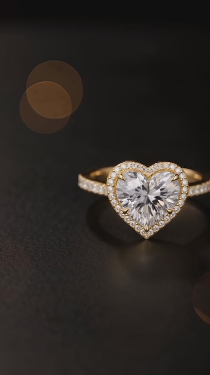 Heart's Serenade Ring