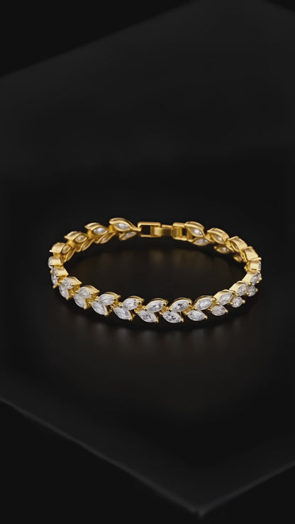 Leafy Embrace Bracelet