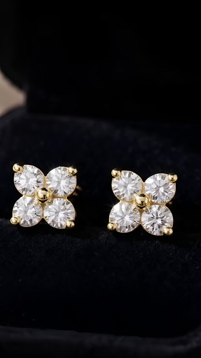 Celestial Clover Earrings