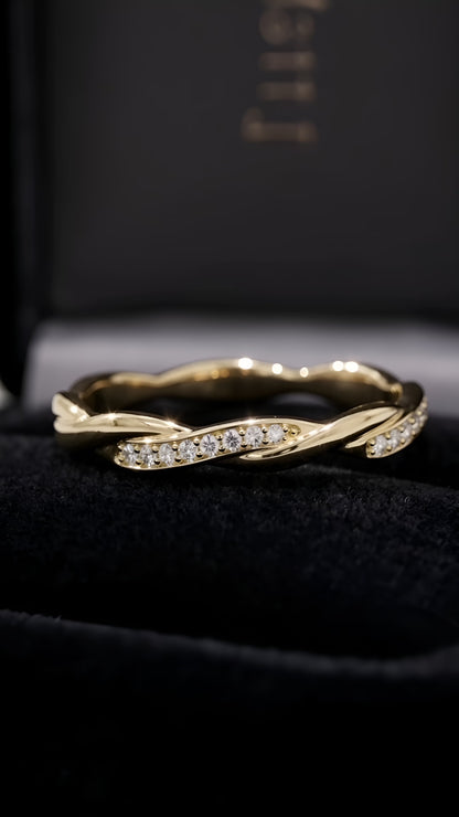 Celestial Swirl Ring