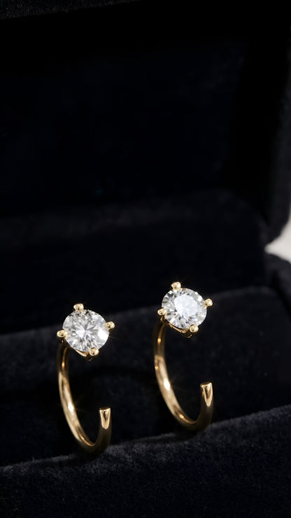 Orbital Star Earrings