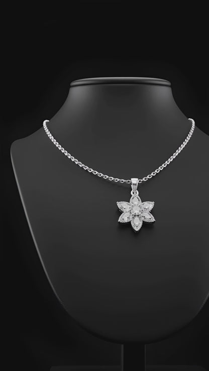 Snowflake Whisper Necklace