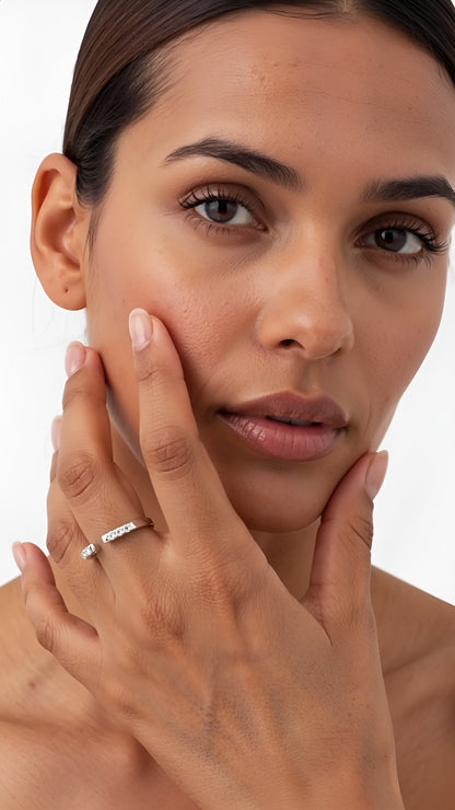 Verfeinerter Funkelring