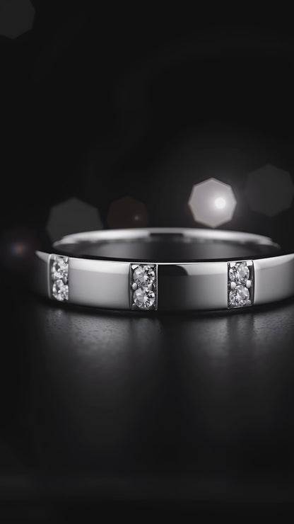 Flüsternde Diamantenring