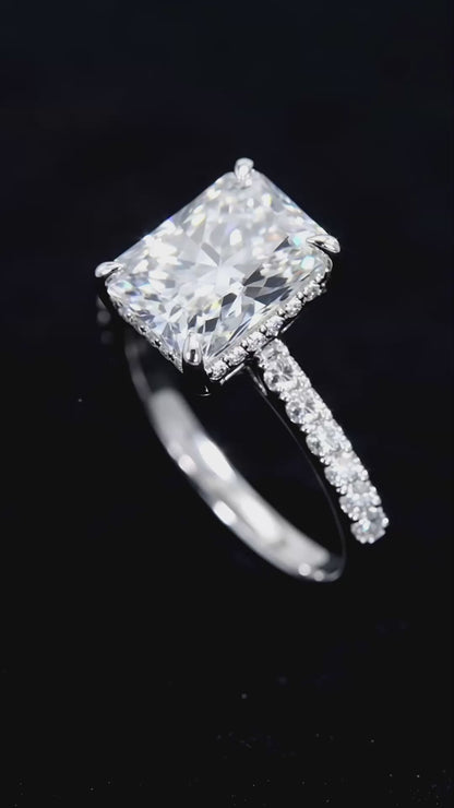 Glimmering Galaxy Ring