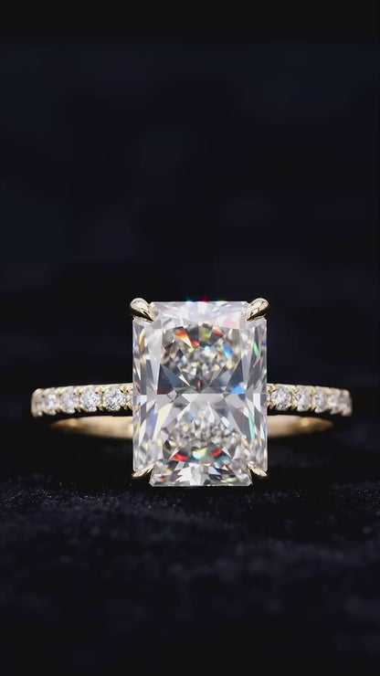 Glimmering Galaxy Ring