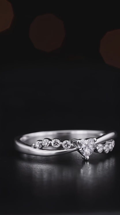 Glittrande Crush Ring