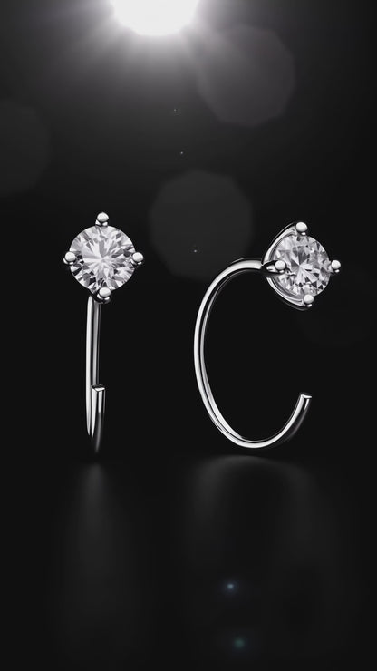 Orbital Star Earrings