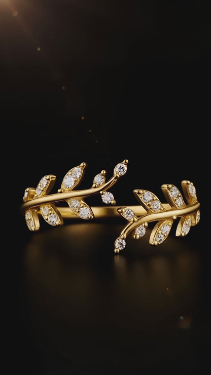 Zweigartige Eleganz Ring