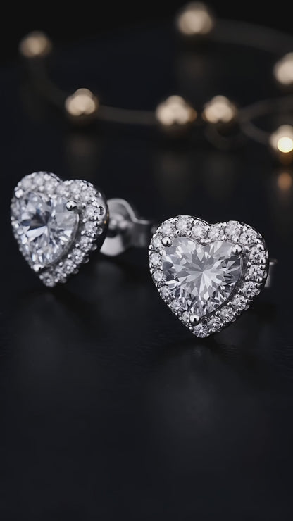 Luminescent Love Earrings