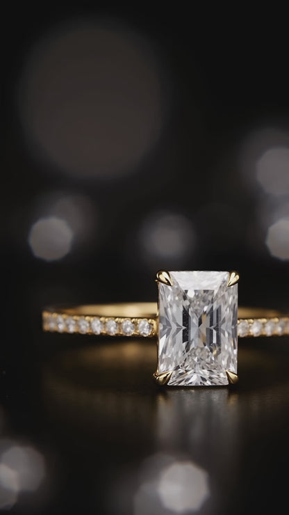 Glimmering Galaxy Ring