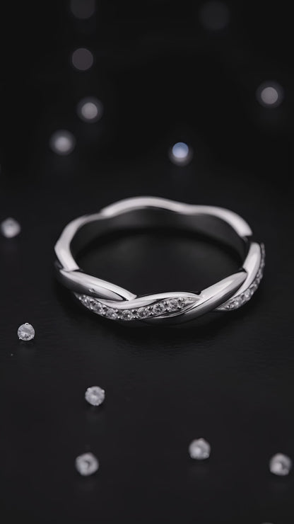 Celestial Swirl Ring