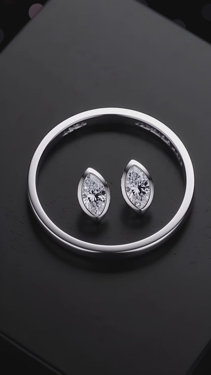 Oval Serenade Örhängen