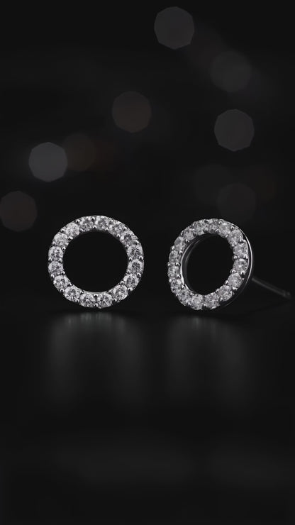 Eternity Hoops Earrings