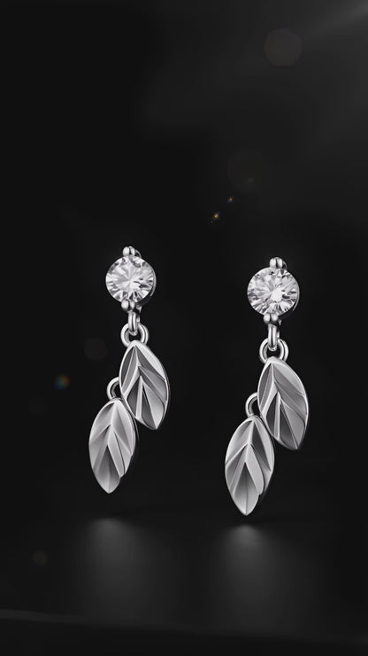 Leafy贅沢イヤリング