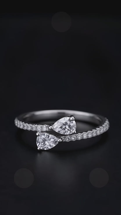 Celestial Swirl Ring