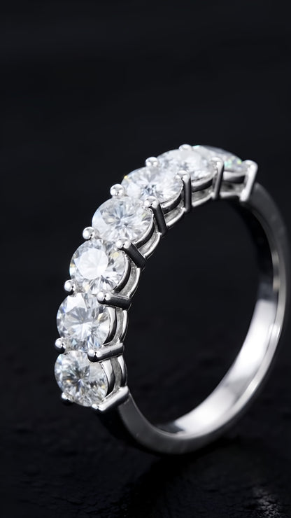 Crystal Cascade Ring