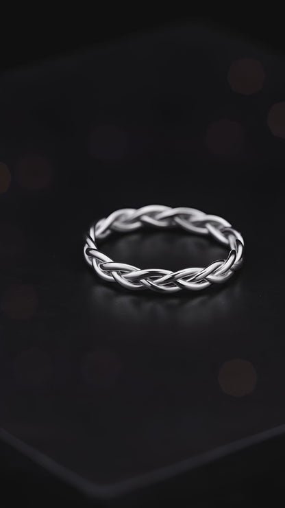 Spiral Serenity Ring