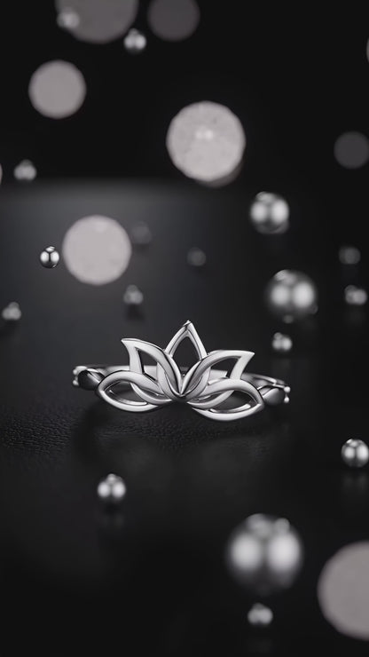 Lotusblomma Ring
